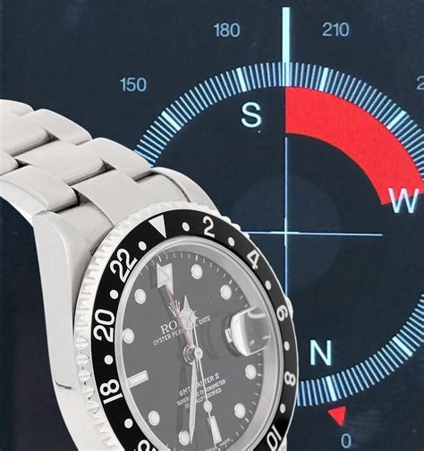 rolex gmt as a compass|How to use your Rolex GMT Master II a.